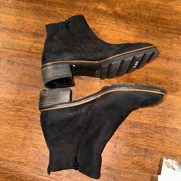 NWOB Paul Green Diego Nubuck Burnished Bootie - Picture 5 of 10